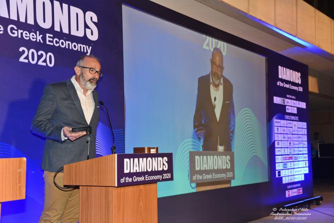 Η LG Electronics διακρίθηκε ανάμεσα στις σημαντικότερες ελληνικές επιχειρήσεις στα Diamonds of the Greek Economy 2020