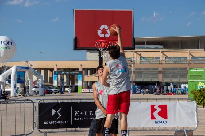 Οι «LG Αθλητές του Αύριο» στο EcoFest 2021 με «όχημα» την αγάπη για το μπάσκετ και το περιβάλλον 