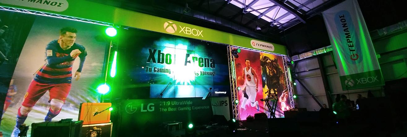 Η LG χρυσός χορηγός του Xbox Arena Festival