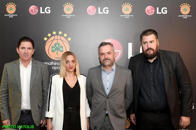 LG και ΚΑΕ ΠΑΝΑΘΗΝΑΪΚΟΣ ΟΠΑΠ ανανεώνουν τη συνεργασία τους για την αγωνιστική σεζόν 2018 – 2019